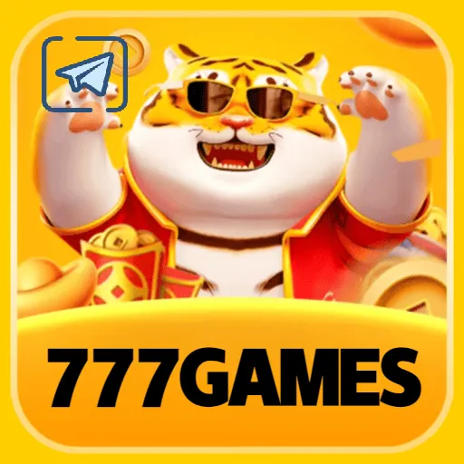 Imagem promovendo o canal oficial da 777games no Telegram
